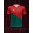 1pc Customizable V-Neck Soccer Jersey for Kids - 100% Polyester Knit Fabric, All-Season Sports Top with Personalized Name & Number, Medium Stretch, for Boys & Girls, Ideal for Training, Casual Wear & Outdoor Activities
