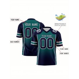 Customized large-sized football jerseys, personalized sportswear stitching, team names and numbers, large-sized Women's jerseys, loose and sporty