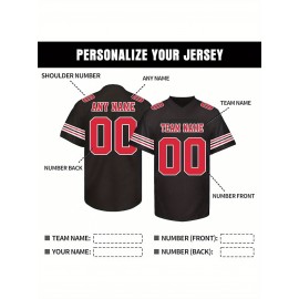 Female football fans who customize large-sized Women's football jerseys, personalized football jerseys with team names and numbers, and customized football uniforms as gifts