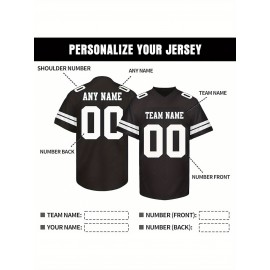 Female football fans who customize large-sized Women's football jerseys, personalized football jerseys with team names and numbers, and customized football uniforms as gifts