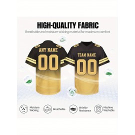 Female football fans who customize large-sized Women's football jerseys, personalized football jerseys with team names and numbers, and customized football uniforms as gifts