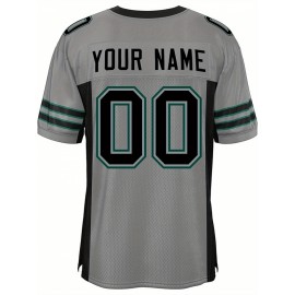 Custom Mesh Football Jersey - Personalized Practice Jerseys for Women, Stitched and Printed Name& Number, Lightweight& Breathable for Training and Games