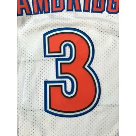 Men'S Stylish Comfy Basketball Top, Classic Letter & Number 3 Embroidered Sleeveless Breathable Tank Top