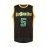 Men'S Embroidered #5 Black Basketball Jersey, Polyester V-Neck Sports Jersey with Slight Stretch, Loose Fit, for Adult Men, Four Seasons & Parties