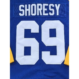 1pc Men'S Letterkenny Shamrocks Ice Hockey Jersey - Polyester Sports Sweatshirt with Embroidered Letter & Number, V-Neck, Loose Fit, Knit Fabric, Slight Stretch, Four Seasons - Adult Size