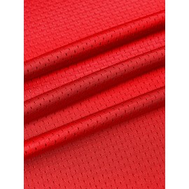 Men's Polyester Rugby Jersey | V-Neck, Breathable & Stretchy | Multi-Season Sports Top with Details | Ideal for Casual Wear & Team Sports | Machine Washable | Suitable for All Seasons