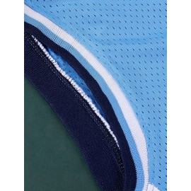 Men's #23 Embroidered Basketball Jersey - Breathable, Sleeveless, Loose Fit with Mesh Detailing & Number Stitching - Perfect for Sports, Outdoor Activities & Casual Wear, Athletic Clothing | Casual Style | Mesh Construction