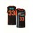 Men's #33 Embroidered Basketball Jersey - Breathable Mesh V-Neck Sleeveless Athletic Tank Top with 