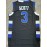 #3 Black Basketball Jersey, Polyester, Round Neck, Available In Sizes S To 3XL.