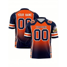 Customized large-sized football jerseys, personalized sportswear stitching, team names and numbers, large-sized Women's jerseys, loose and sporty