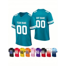 Female football fans who customize large-sized Women's football jerseys, personalized football jerseys with team names and numbers, and customized football uniforms as gifts